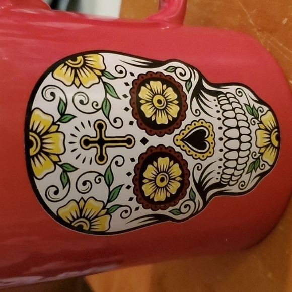DAY of the Dead Skull Coffee Mug - Picture 5 of 5
